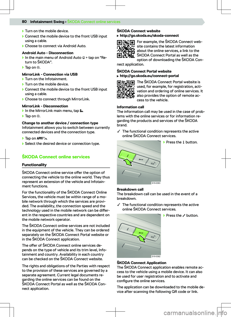 SKODA KODIAQ 2018  Owner´s Manual 
