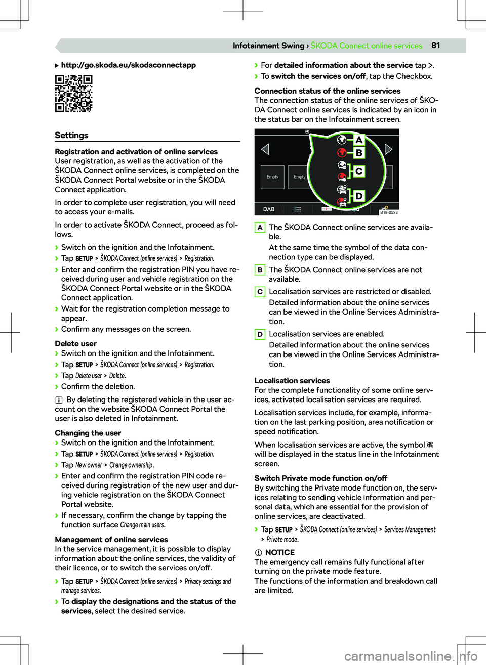 SKODA KODIAQ 2018  Owner´s Manual 