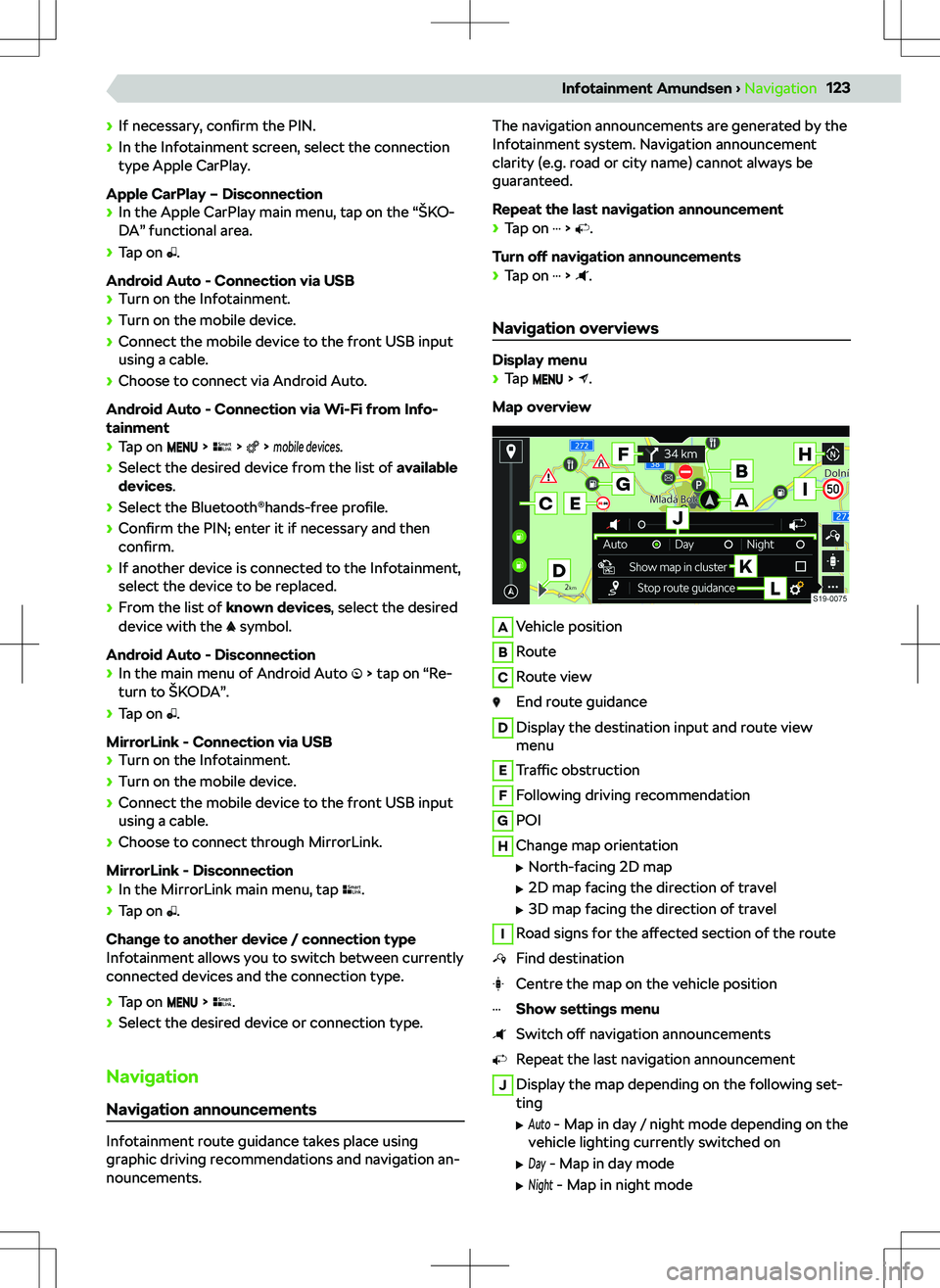 SKODA SUPERB 2021  Owner´s Manual 