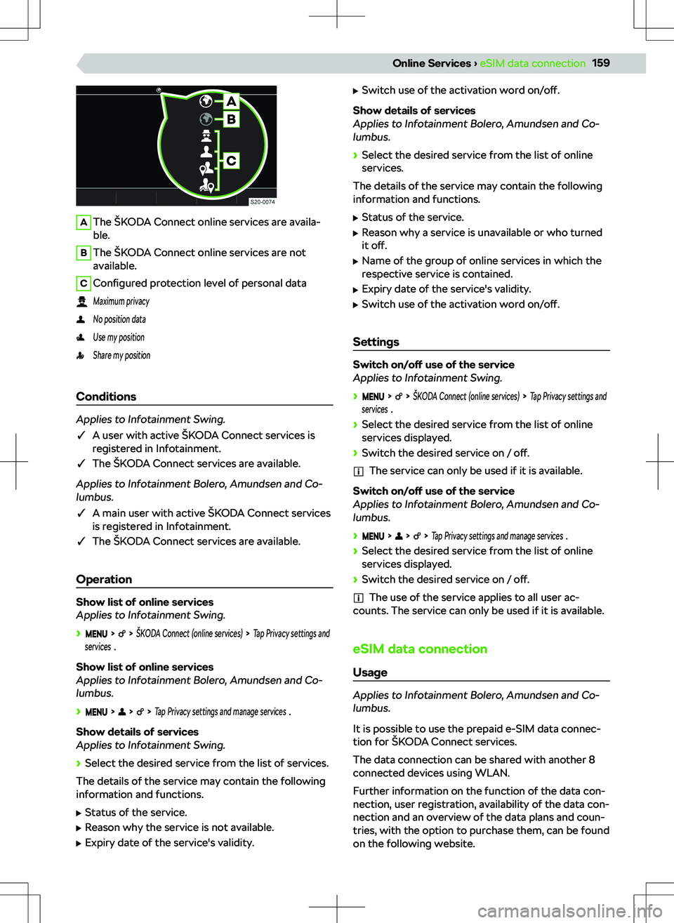 SKODA SUPERB 2021  Owner´s Manual AThe 