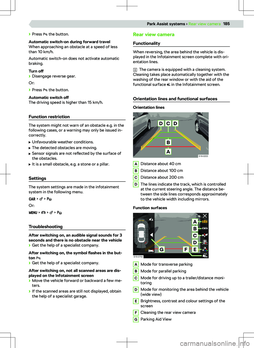 SKODA SUPERB 2021  Owner´s Manual 