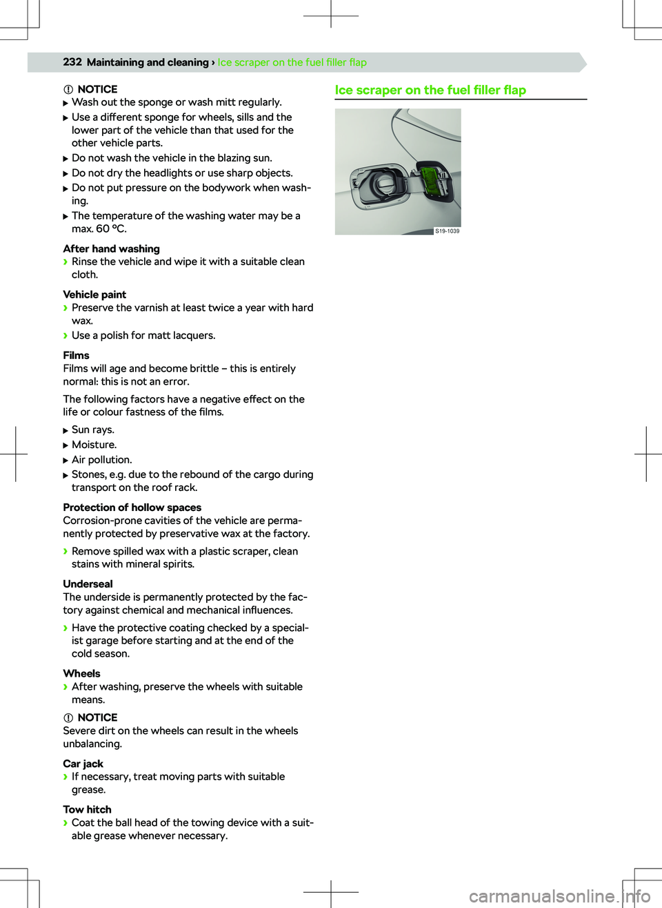 SKODA SUPERB 2022  Owner´s Manual NOTICE
