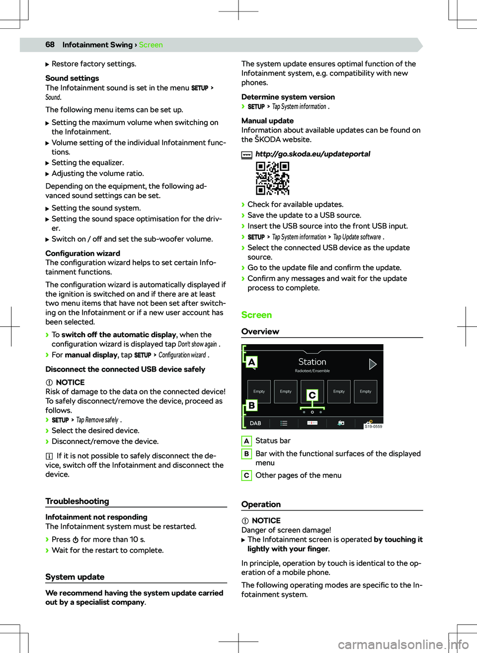 SKODA SUPERB 2020 Owner´s Manual SKODA SUPERB 2020 Owner´s Manual