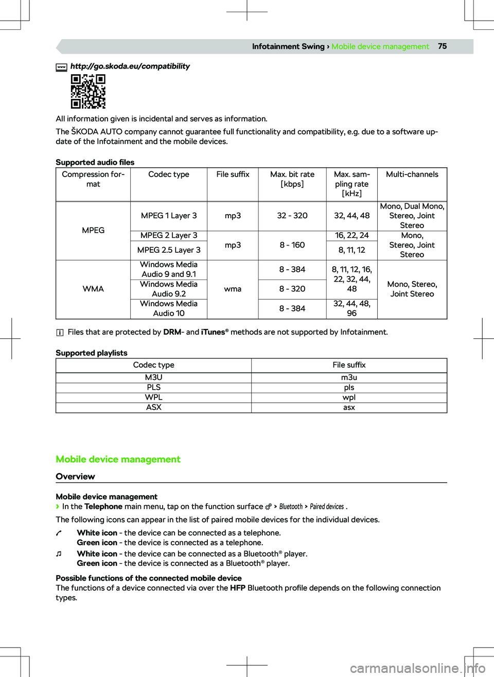 SKODA SUPERB 2022 Owner´s Manual http://go.skoda.eu/compatibility
All information given is incidental and serves as information.
The SKODA SUPERB 2022 Owner´s Manual http://go.skoda.eu/compatibility
All information given is incidental and serves as information.
The