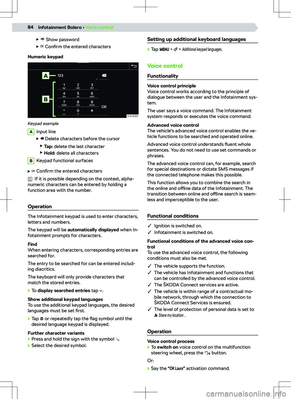 SKODA SUPERB 2021  Owner´s Manual 