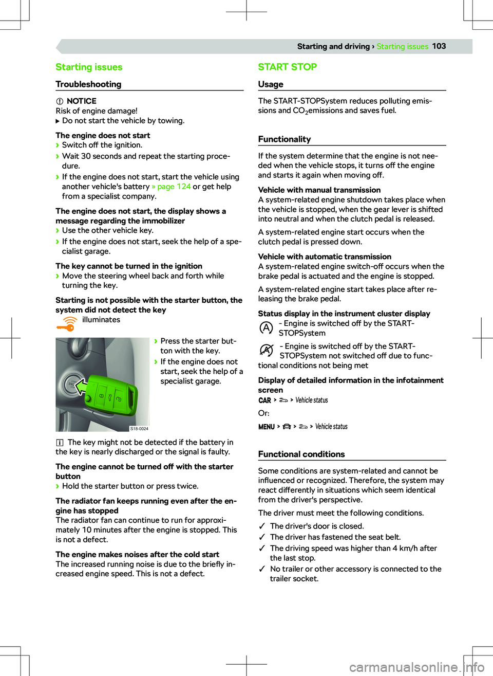 SKODA FABIA 2019  Owner´s Manual �[�