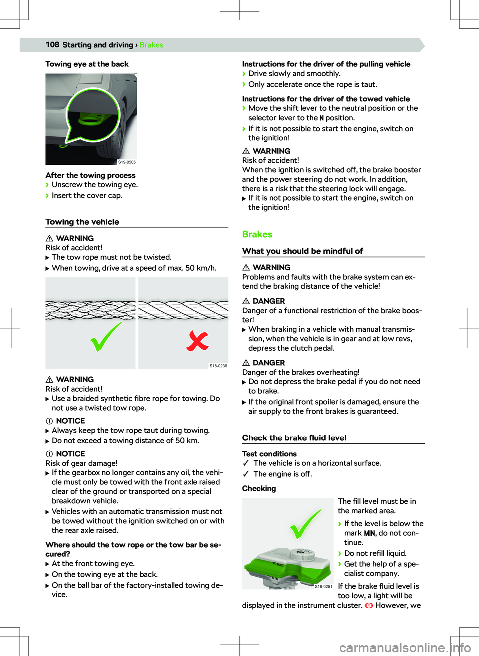 SKODA FABIA 2019  Owner´s Manual �b�