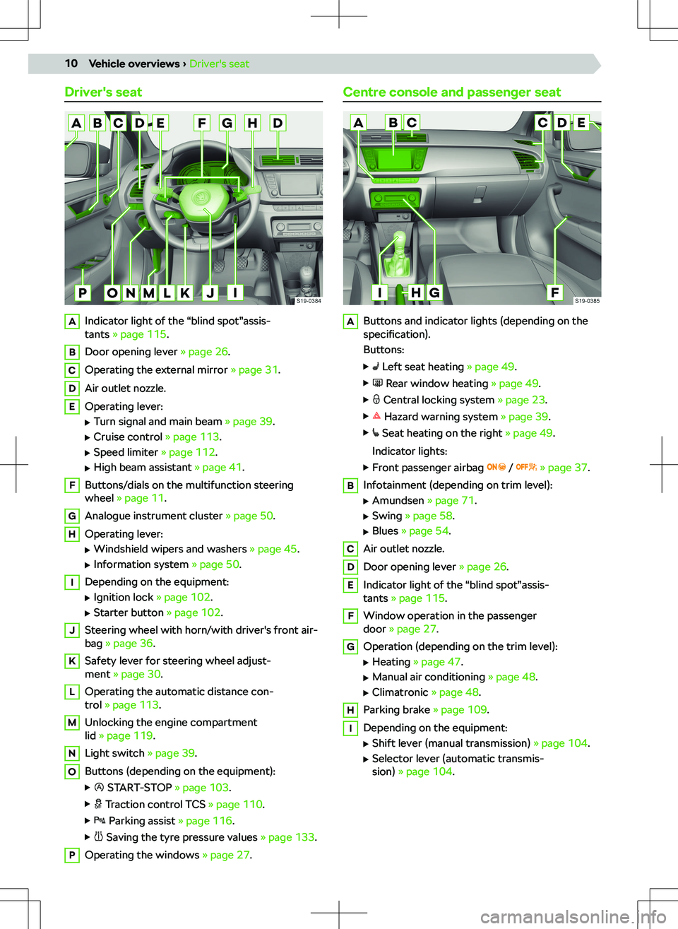 SKODA FABIA 2019  Owner´s Manual ��r�