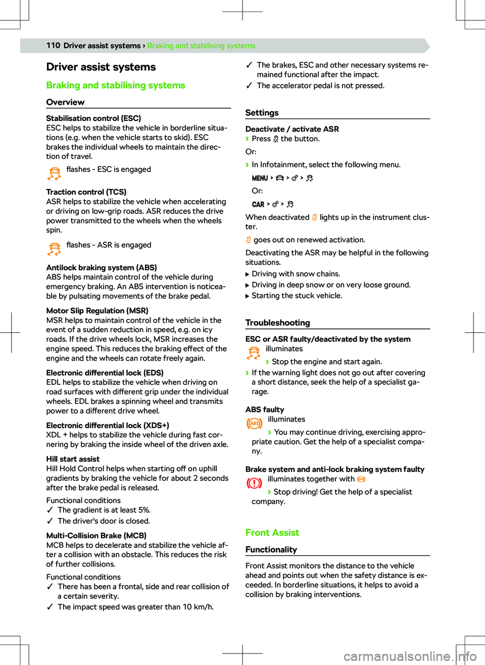 SKODA FABIA 2019  Owner´s Manual ��r�