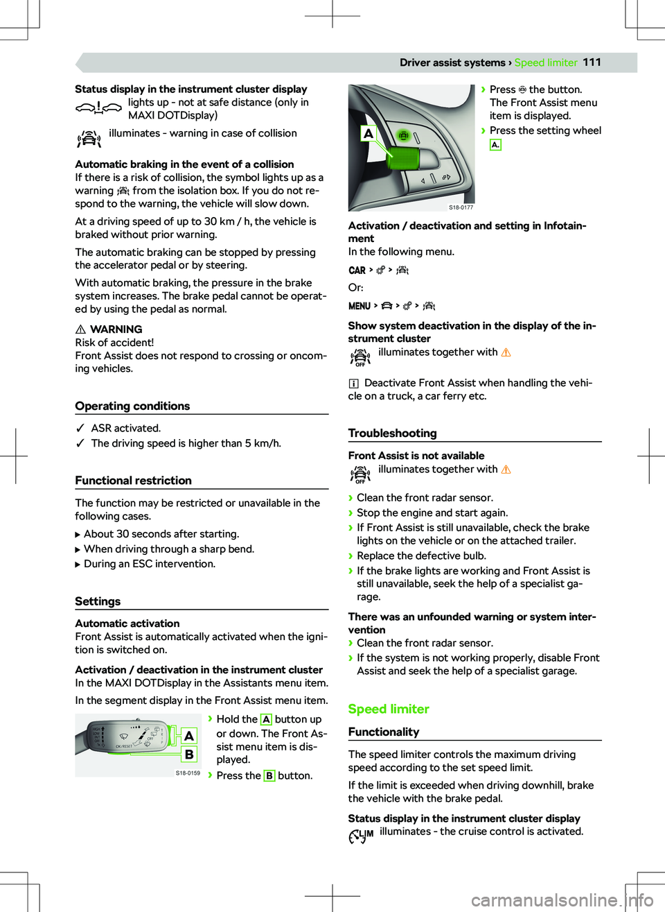 SKODA FABIA 2019  Owner´s Manual �[�