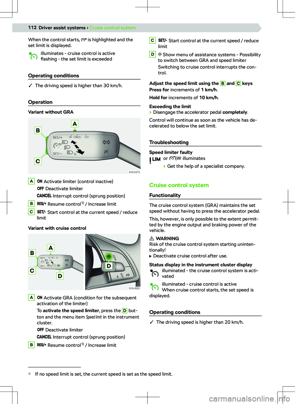 SKODA FABIA 2019  Owner´s Manual �W�