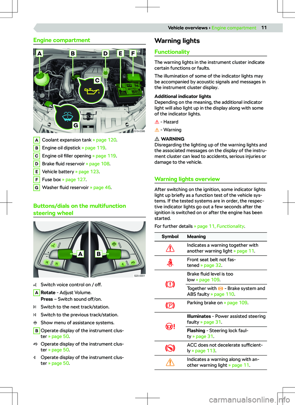 SKODA FABIA 2020  Owner´s Manual ��n�g�