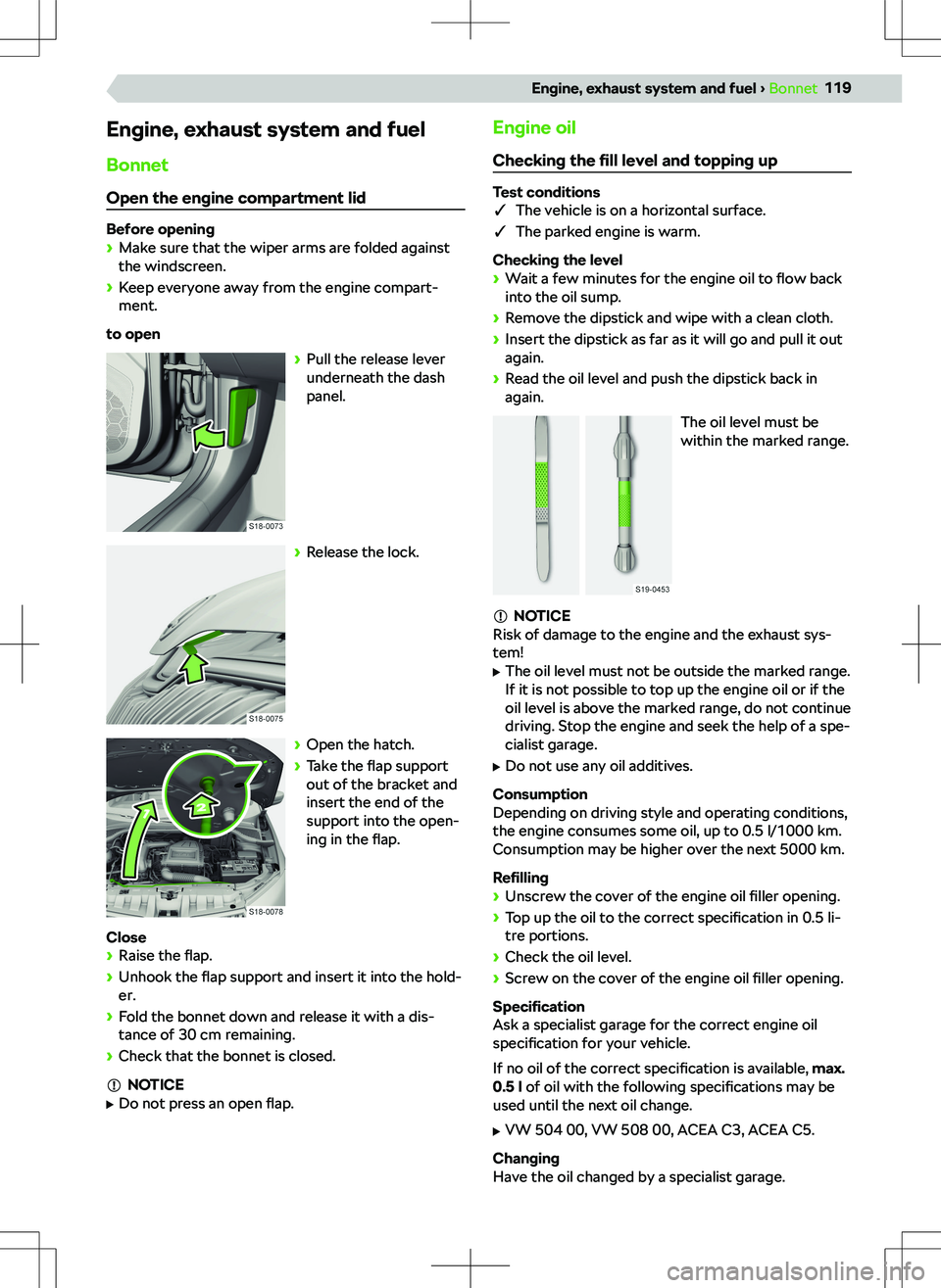 SKODA FABIA 2019  Owner´s Manual ��n�g�