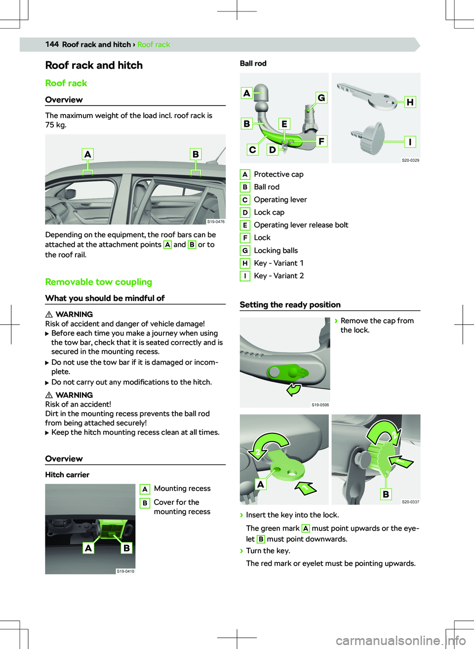 SKODA FABIA 2019  Owner´s Manual �R�