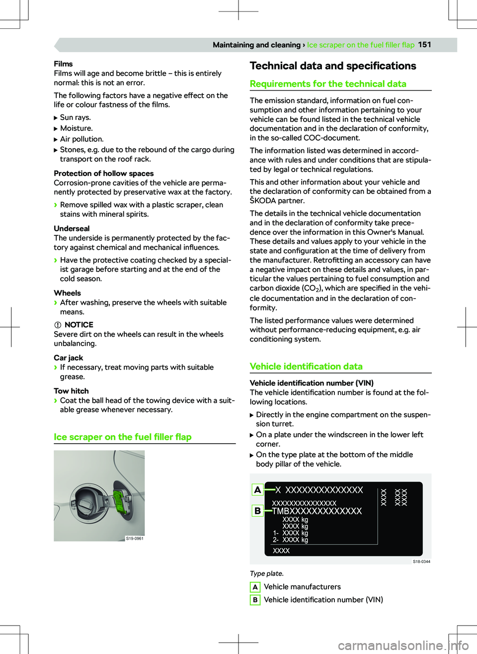 SKODA FABIA 2019  Owner´s Manual �F�