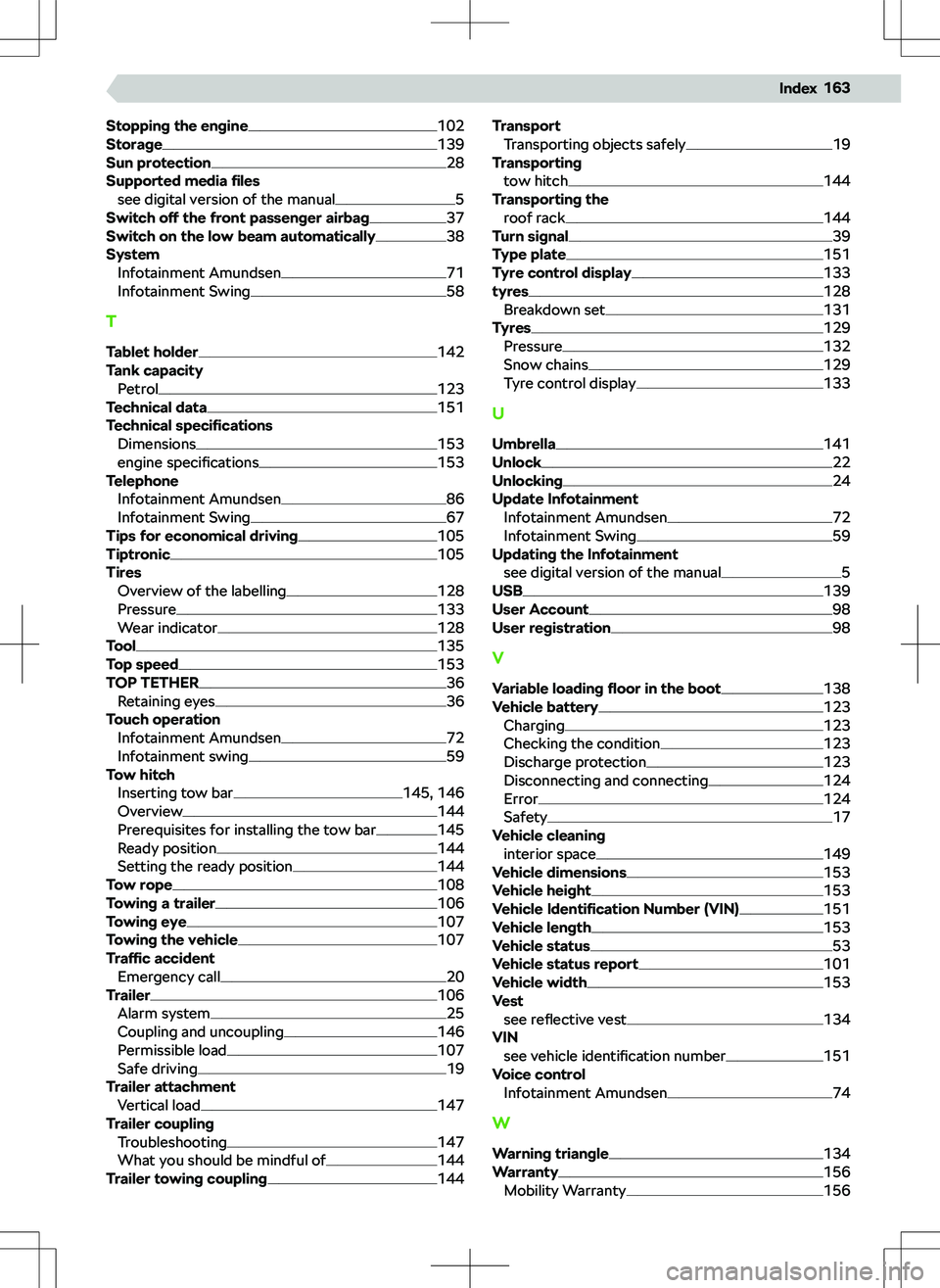 SKODA FABIA 2019  Owner´s Manual �[�