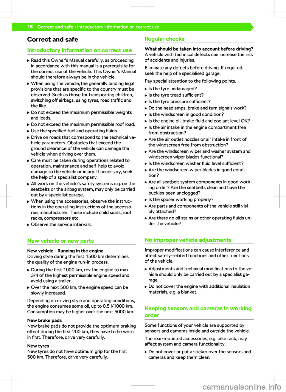 SKODA FABIA 2019  Owner´s Manual �C�