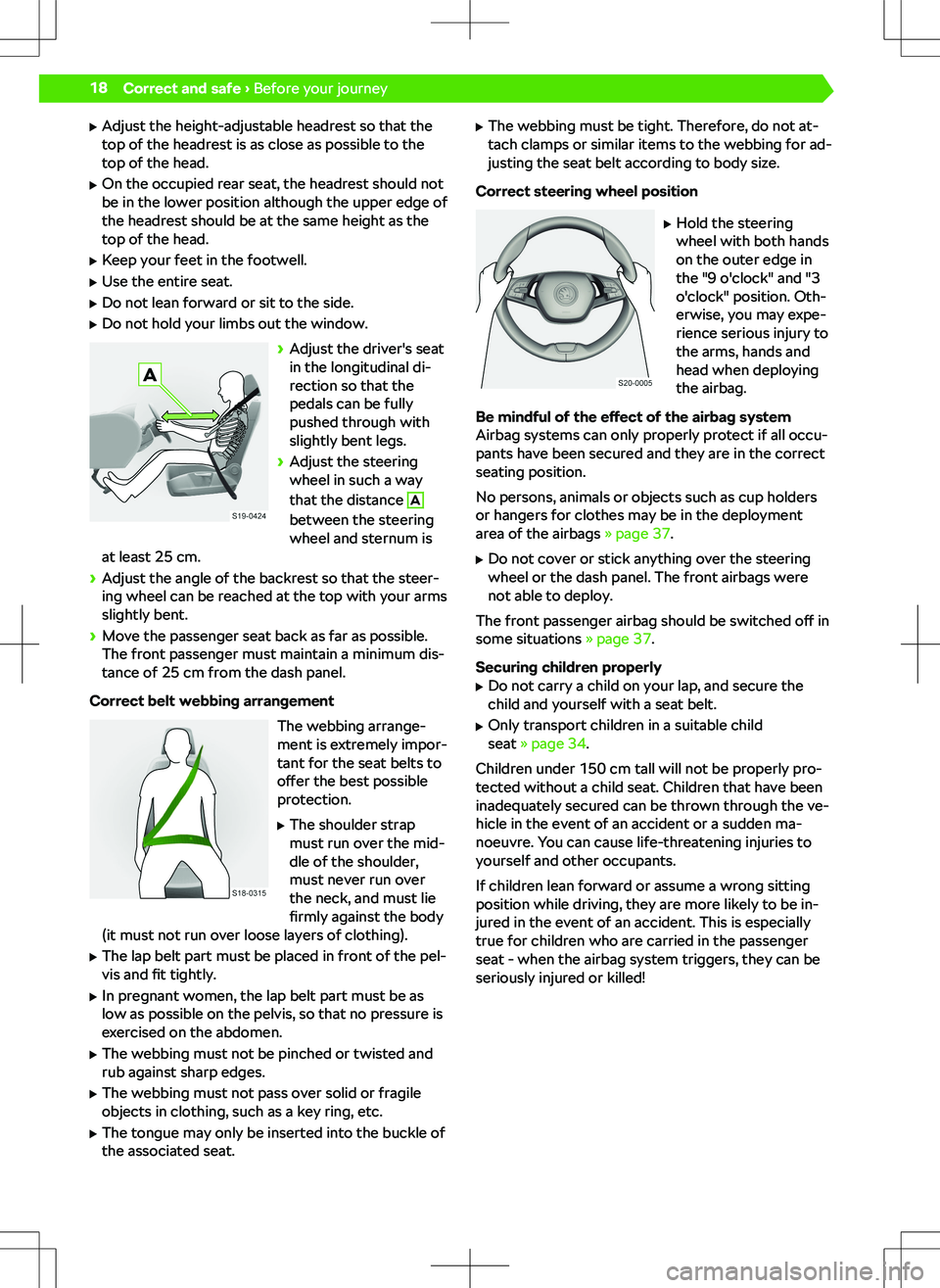 SKODA FABIA 2020  Owner´s Manual 