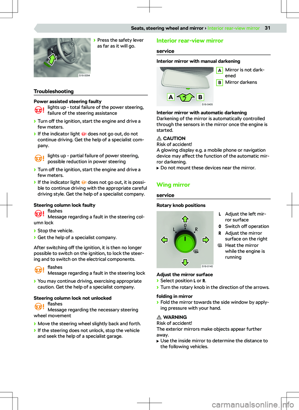 SKODA FABIA 2019  Owner´s Manual N�T�r�