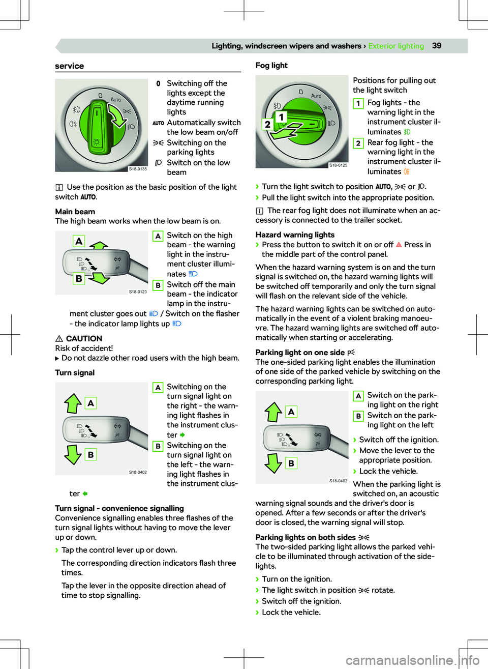 SKODA FABIA 2017  Owner´s Manual �