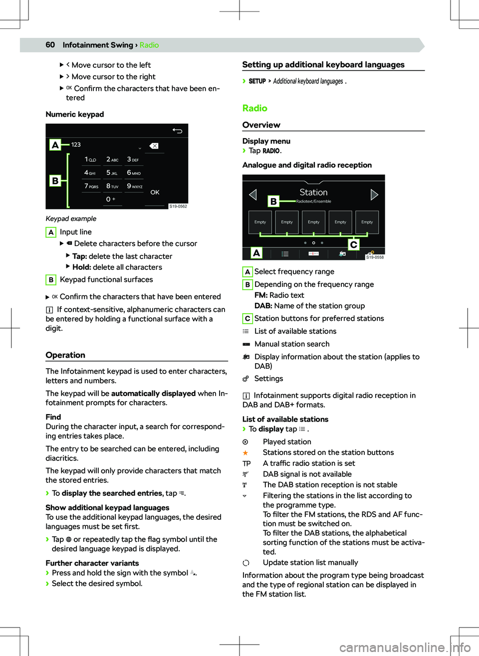 SKODA FABIA 2019  Owner´s Manual 