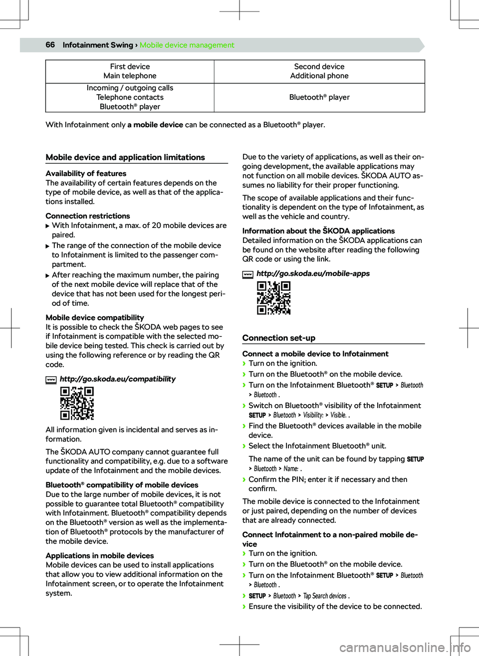 SKODA FABIA 2019  Owner´s Manual �F�
