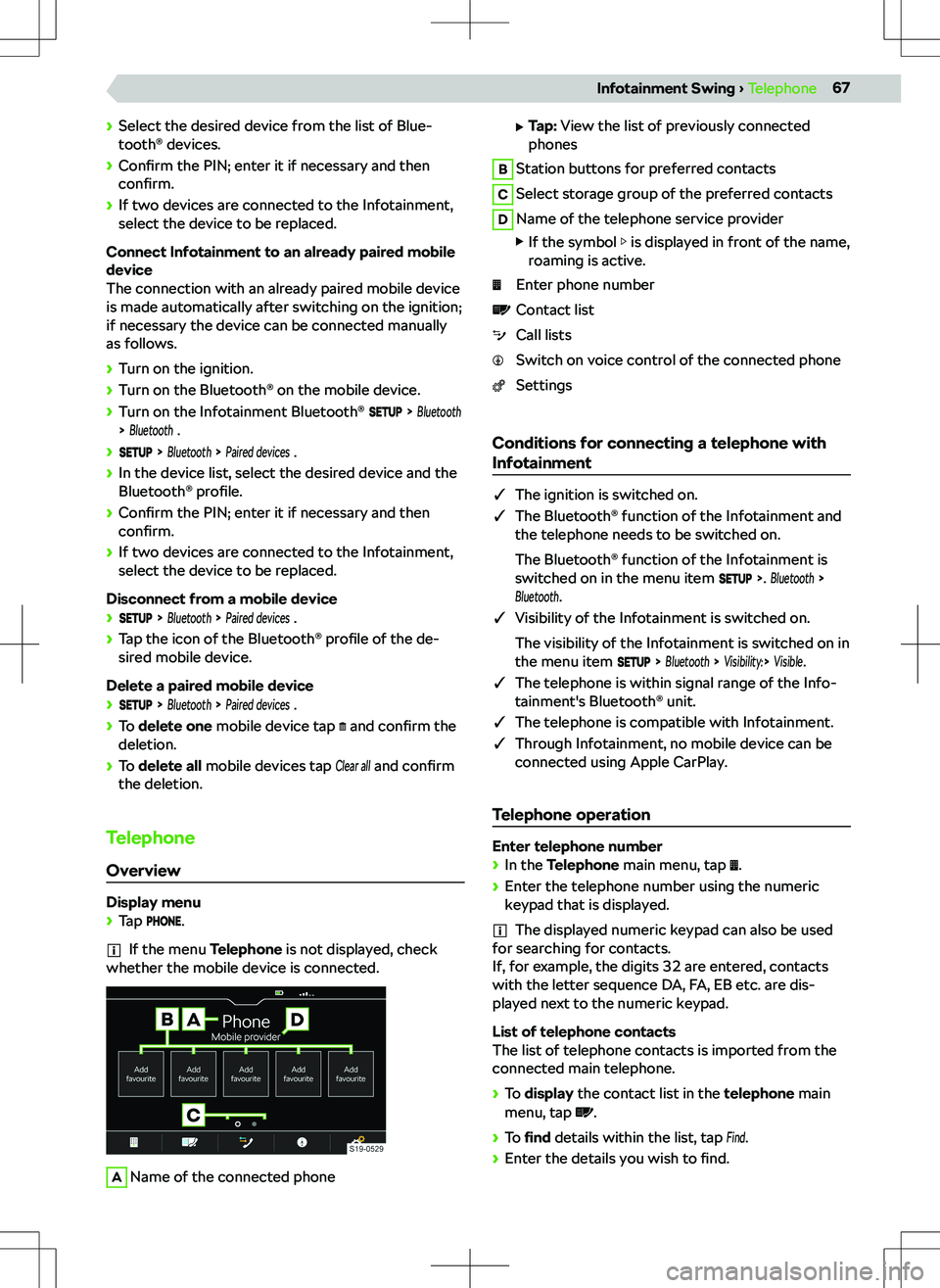 SKODA FABIA 2019  Owner´s Manual N�[�