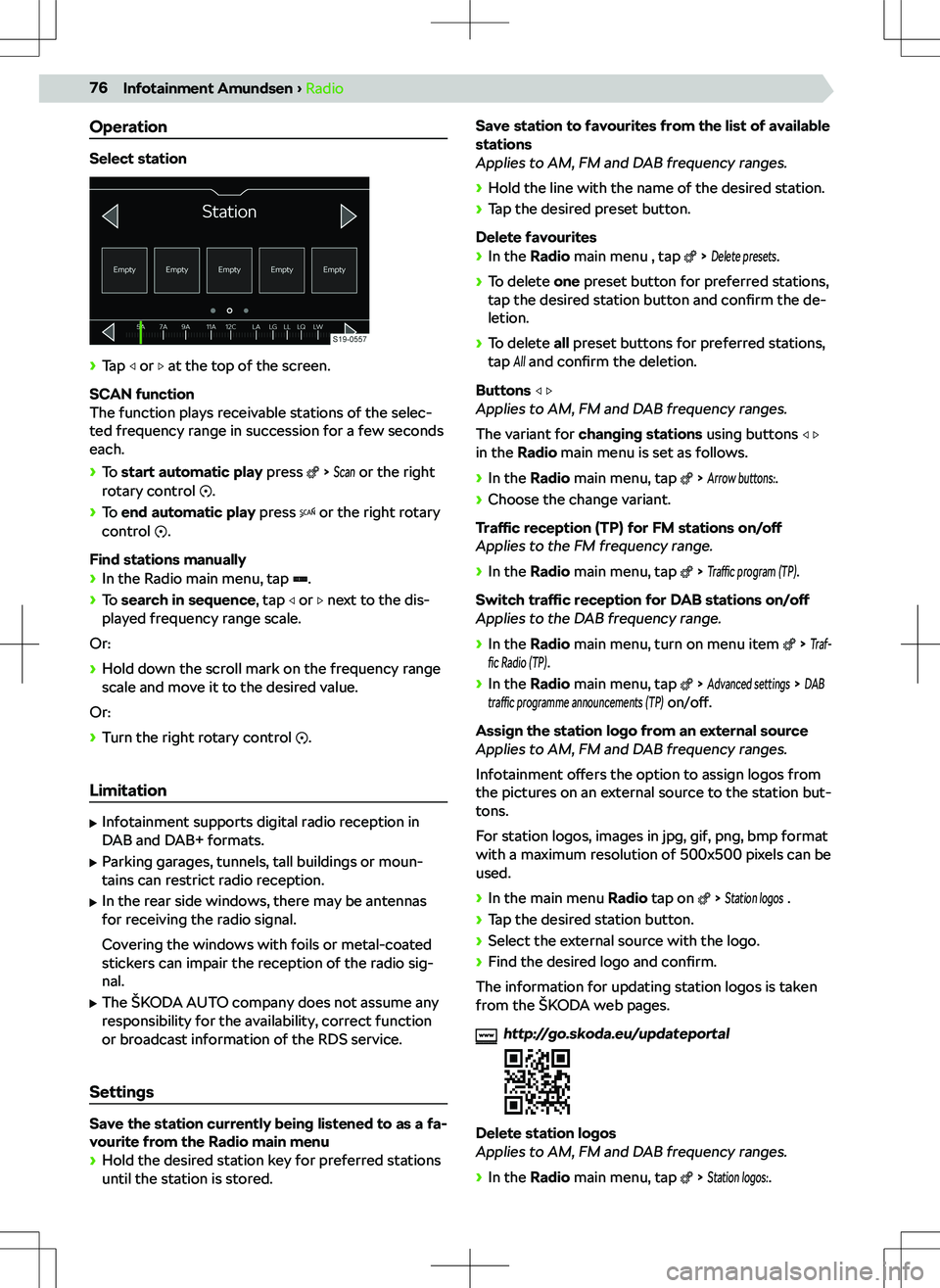 SKODA FABIA 2017  Owner´s Manual �I�