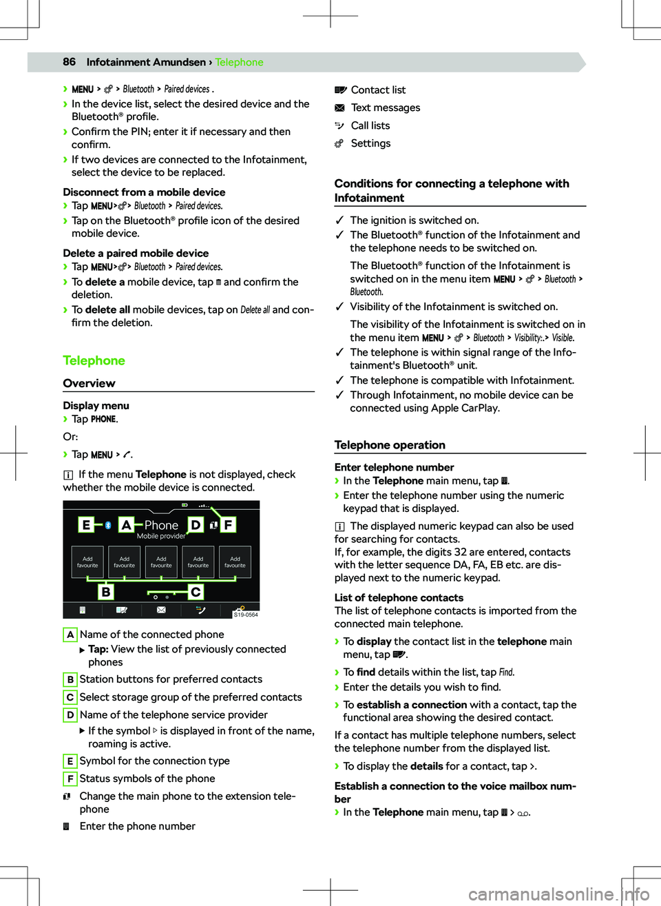 SKODA FABIA 2019  Owner´s Manual N�����B�