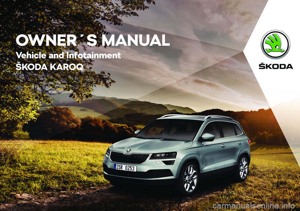 SKODA KAROQ 2020  Owner´s Manual OWNER