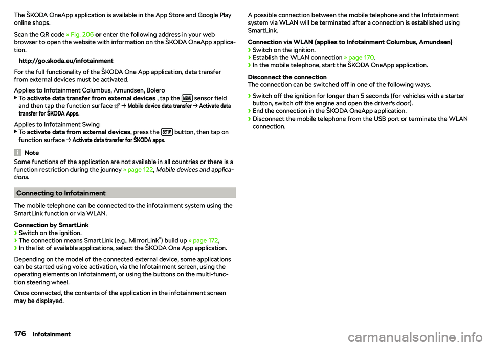 SKODA KAROQ 2020  Owner´s Manual The 