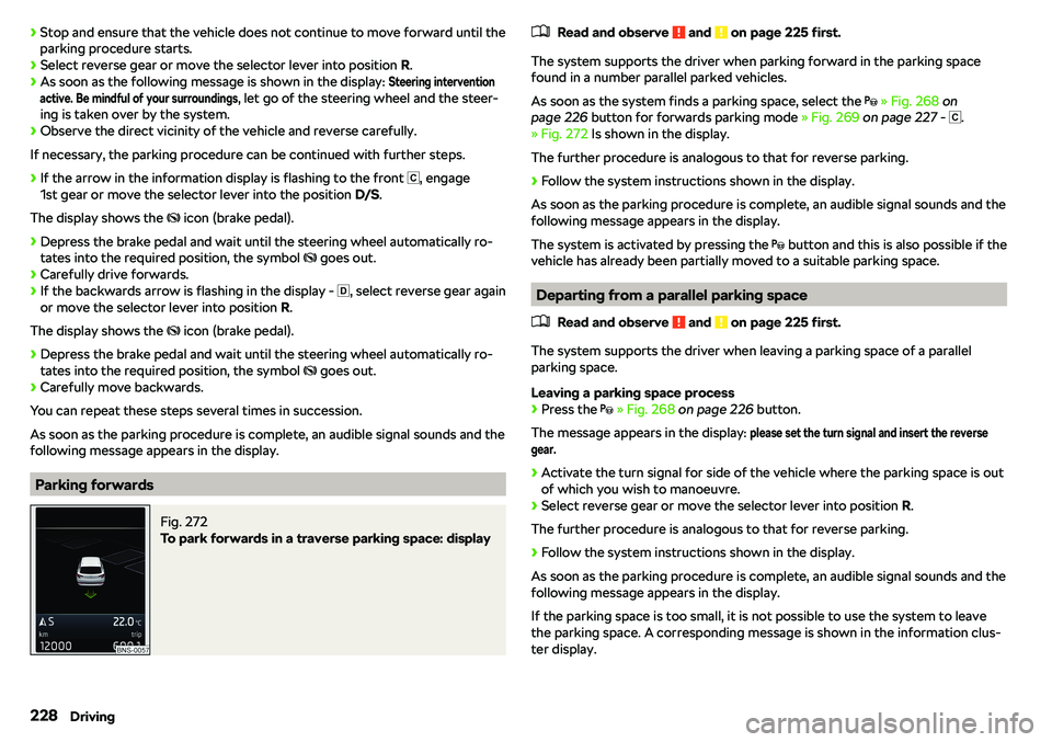 SKODA KAROQ 2022  Owner´s Manual 