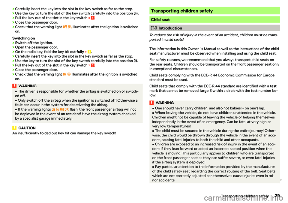 SKODA KAROQ 2022  Owner´s Manual 