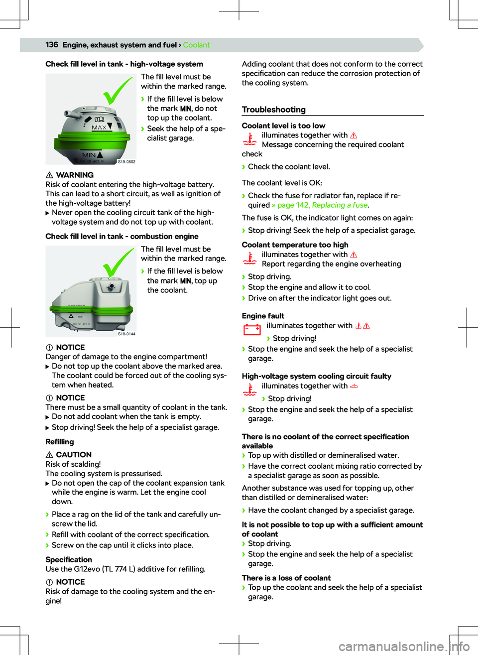 SKODA OCTAVIA 2020  Owner´s Manual Check 