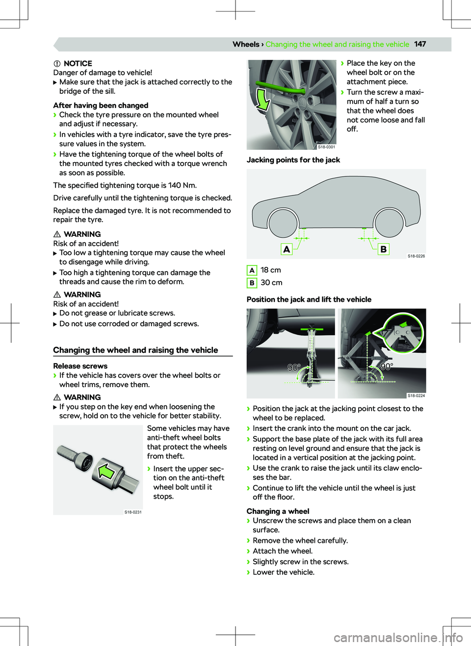 SKODA OCTAVIA 2020  Owner´s Manual NOTICE
Danger of damage to vehicle!
