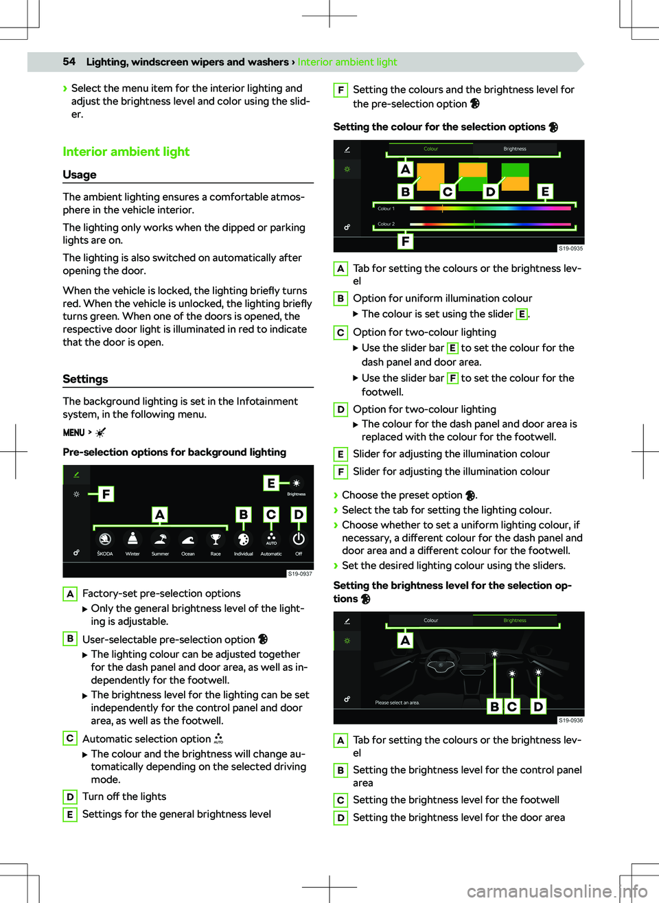 SKODA OCTAVIA 2020  Owner´s Manual 