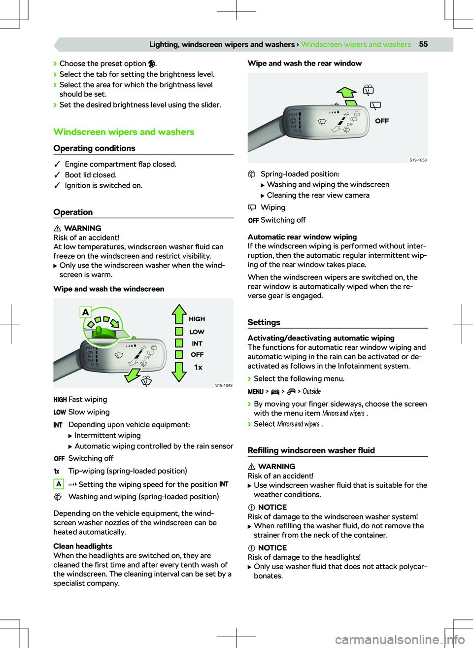 SKODA OCTAVIA 2020  Owner´s Manual 