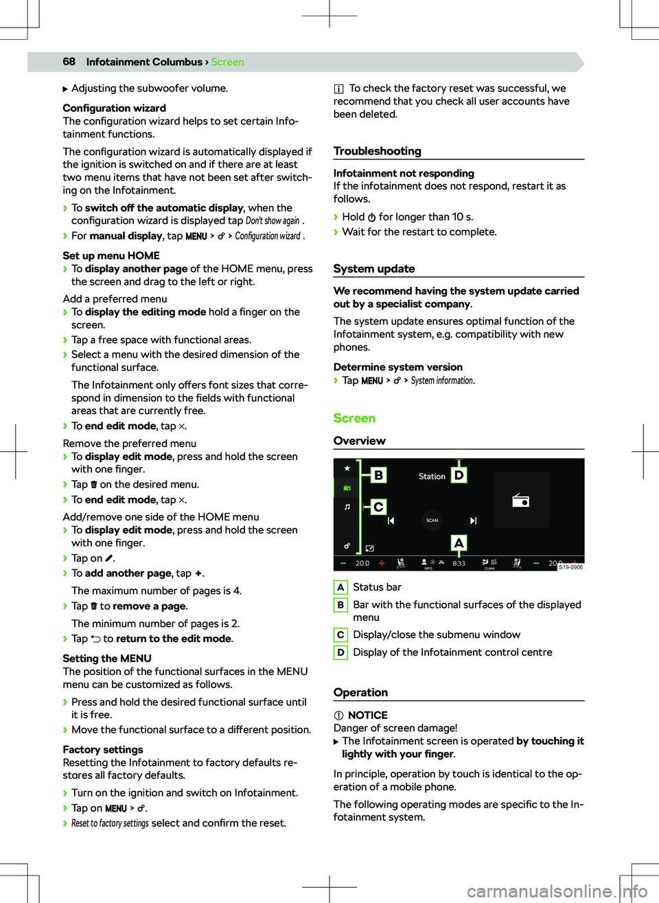 SKODA OCTAVIA 2020  Owner´s Manual 