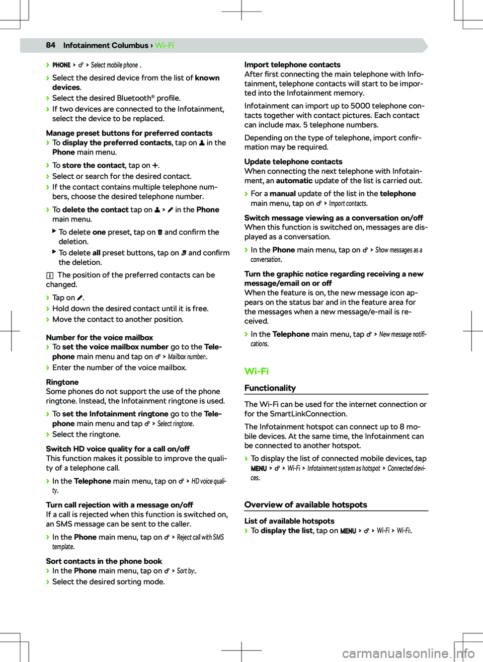 SKODA OCTAVIA 2020  Owner´s Manual 