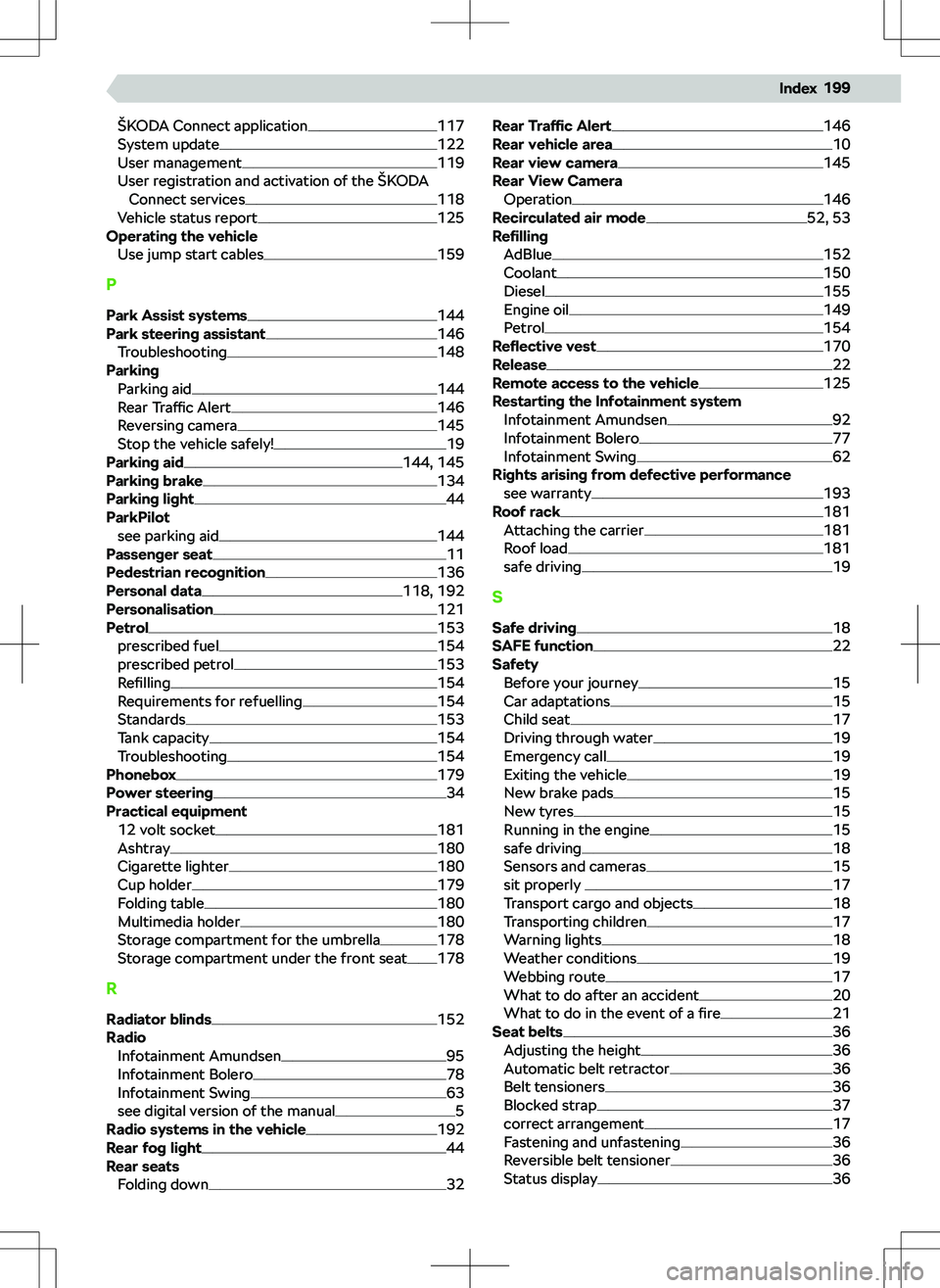 SKODA SCALA 2021  Owner´s Manual �]�:�I����C�