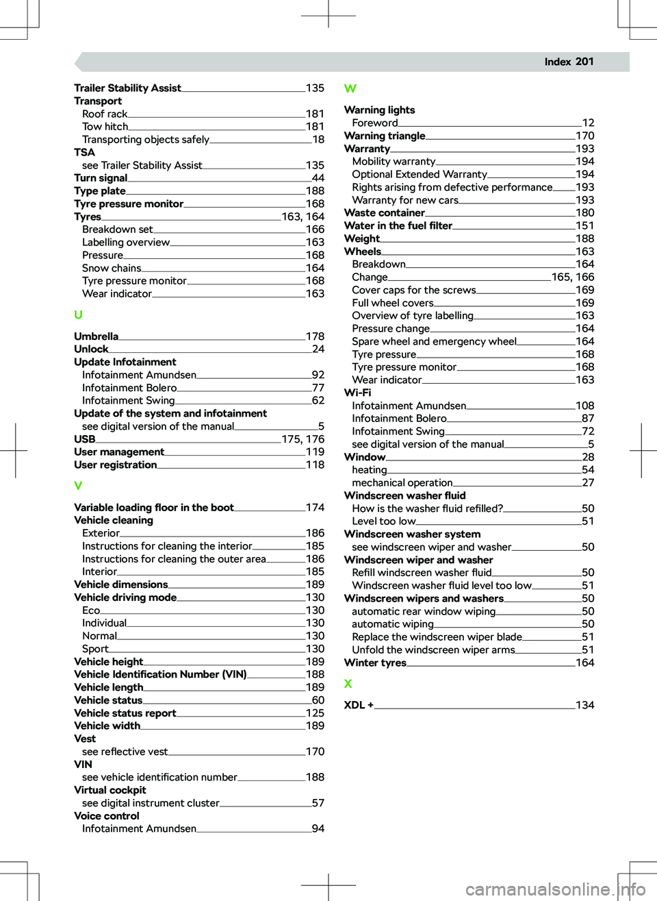 SKODA SCALA 2021  Owner´s Manual �b�r�