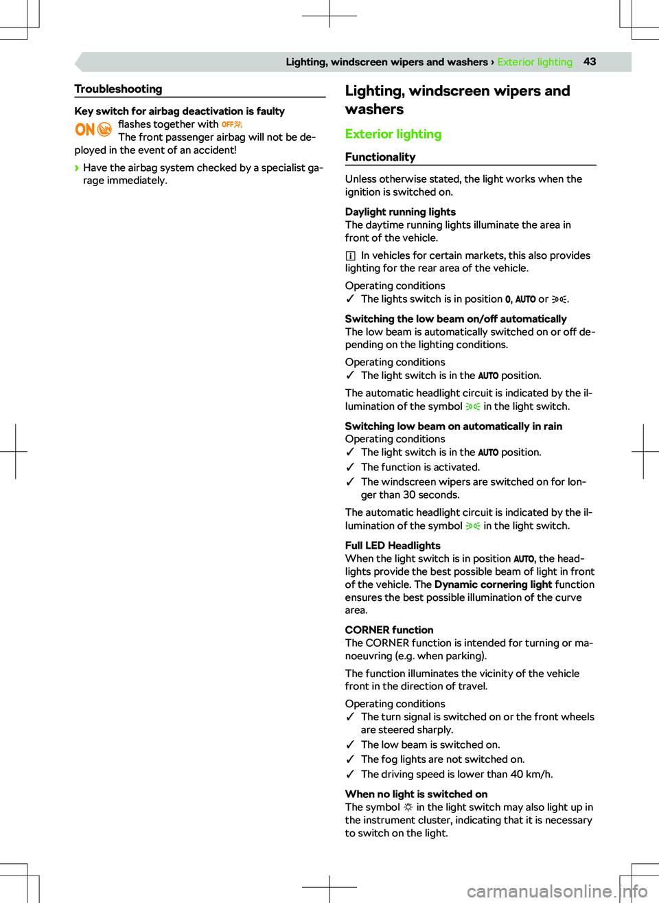 SKODA SCALA 2021  Owner´s Manual �b�r�