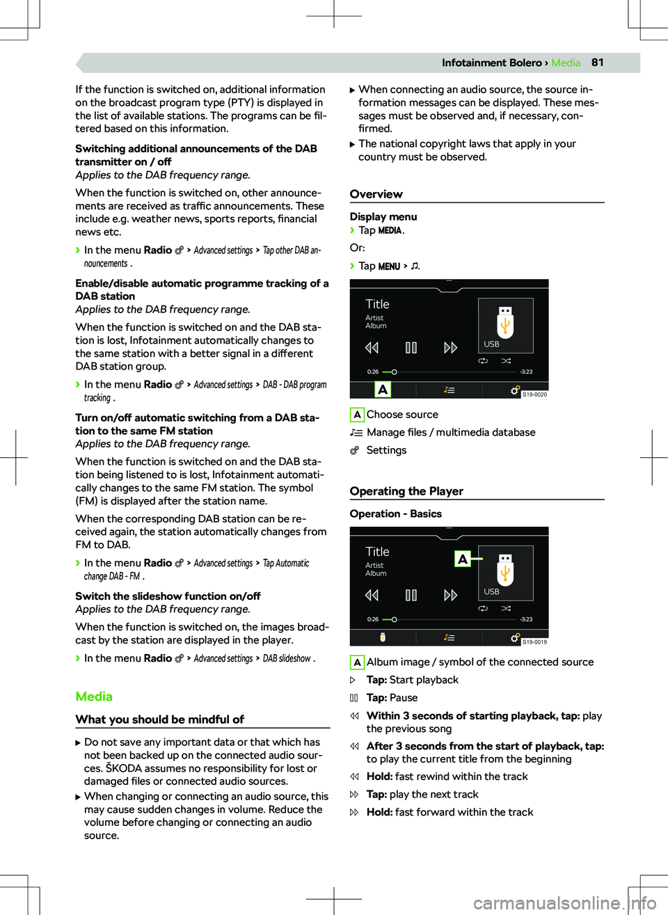 SKODA SCALA 2021  Owner´s Manual �-�f��