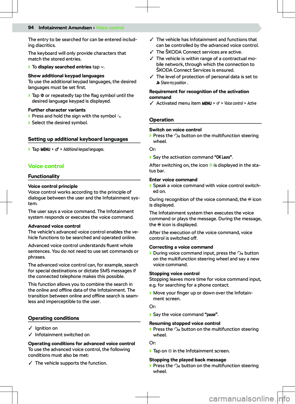 SKODA SCALA 2021  Owner´s Manual �b�