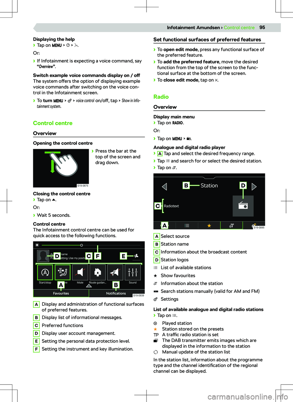 SKODA SCALA 2020  Owner´s Manual Displaying the help

