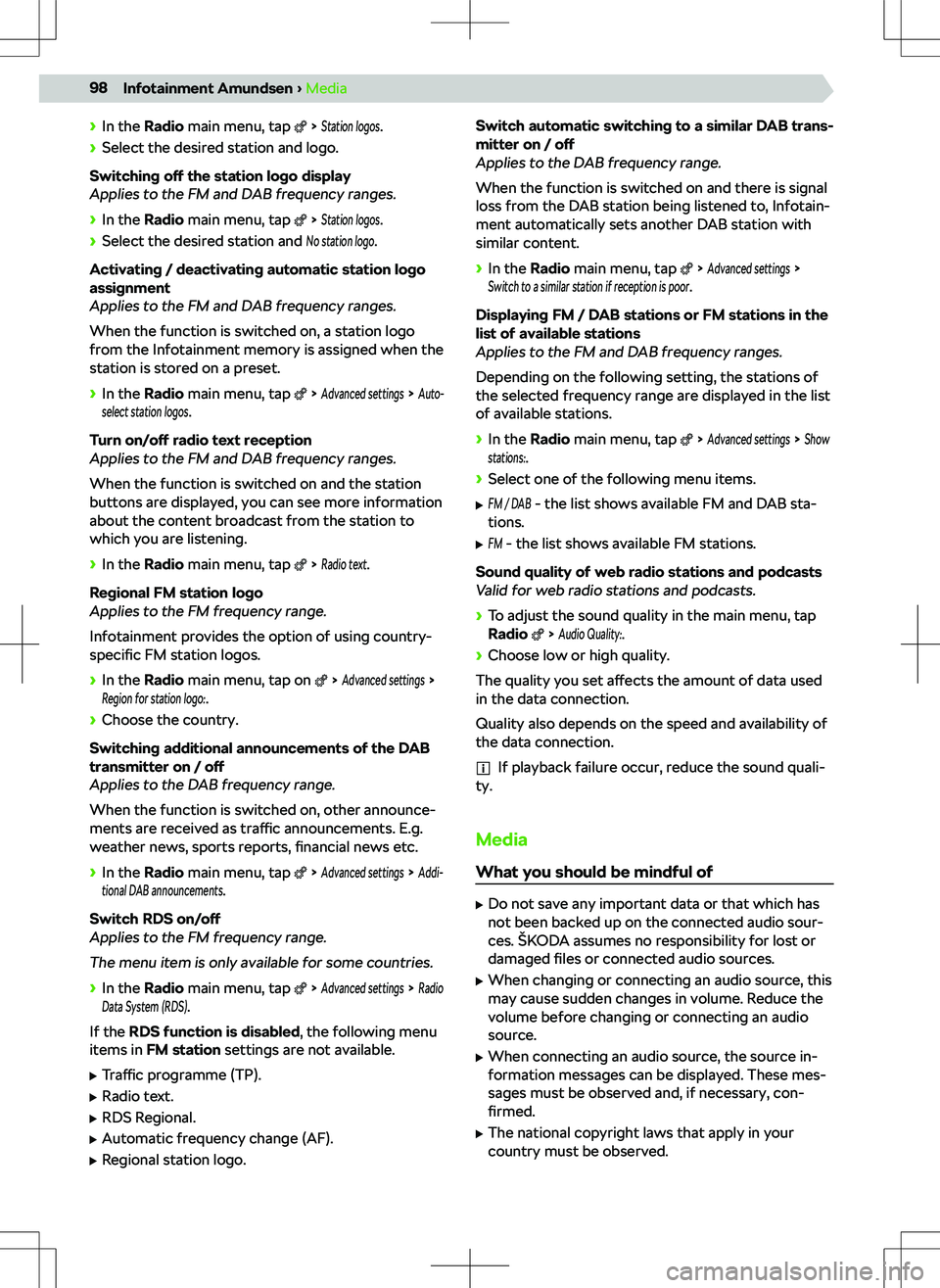 SKODA SCALA 2020 Owner´s Manual SKODA SCALA 2020 Owner´s Manual