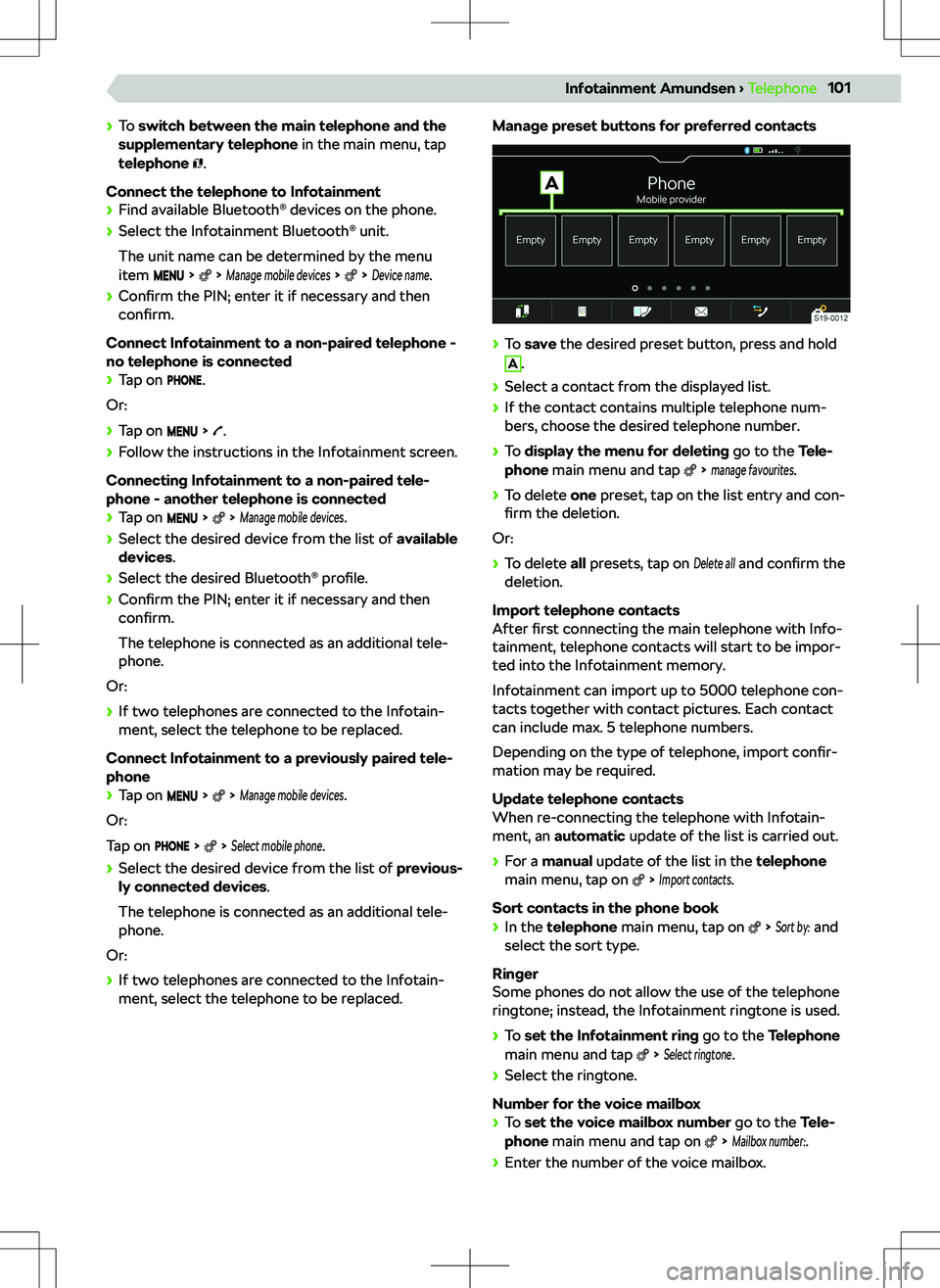 SKODA SCALA 2019 Owner´s Manual SKODA SCALA 2019 Owner´s Manual