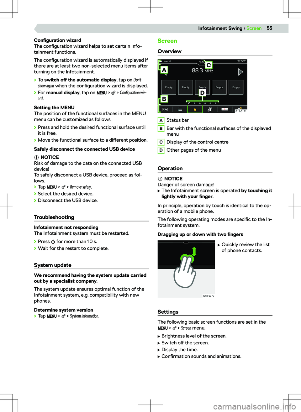 SKODA SCALA 2019 Owner´s Manual Con SKODA SCALA 2019 Owner´s Manual Con