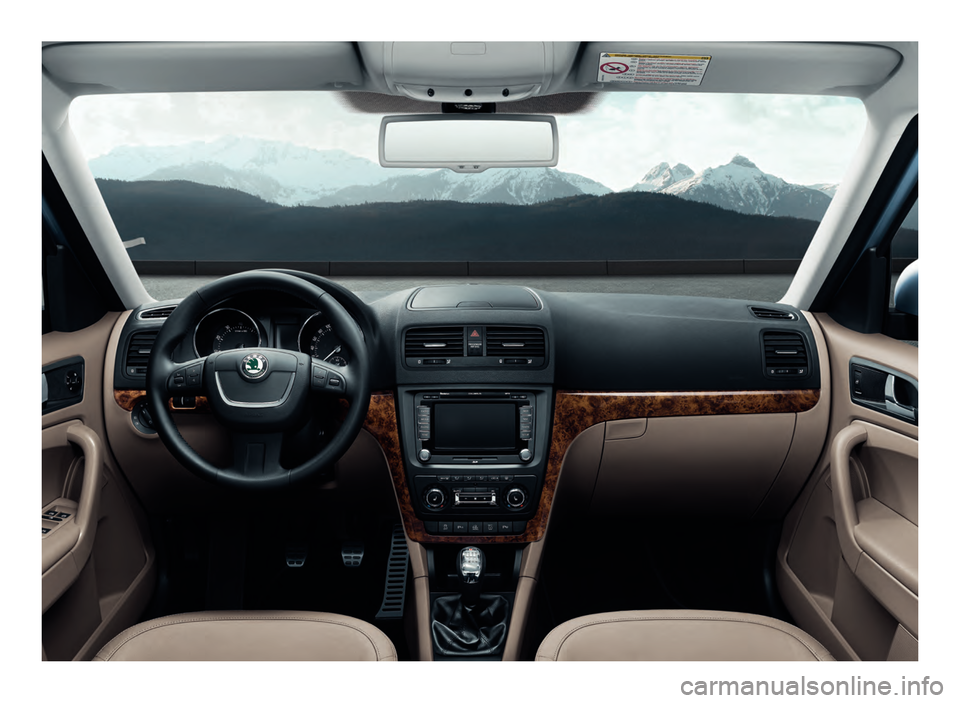 SKODA YETI 2011 1.G / 5L Owners Manual SKODA YETI 2011 1.G / 5L Owners Manual