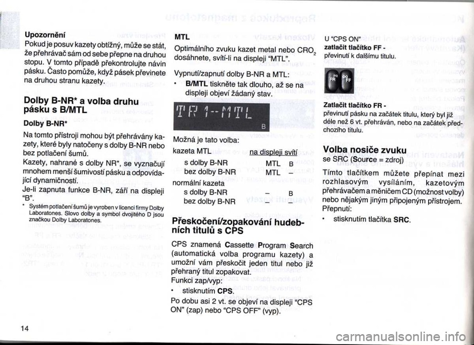 SKODA FELICIA 2000 1.G / (6U1) Casablanca Car Radio Manual 